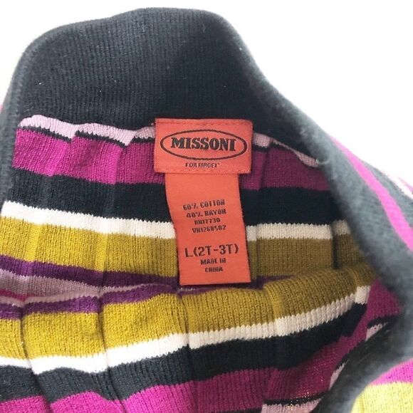 Missoni for Target Striped Knit Skirt Girls 2T-3T - Picture 2 of 3